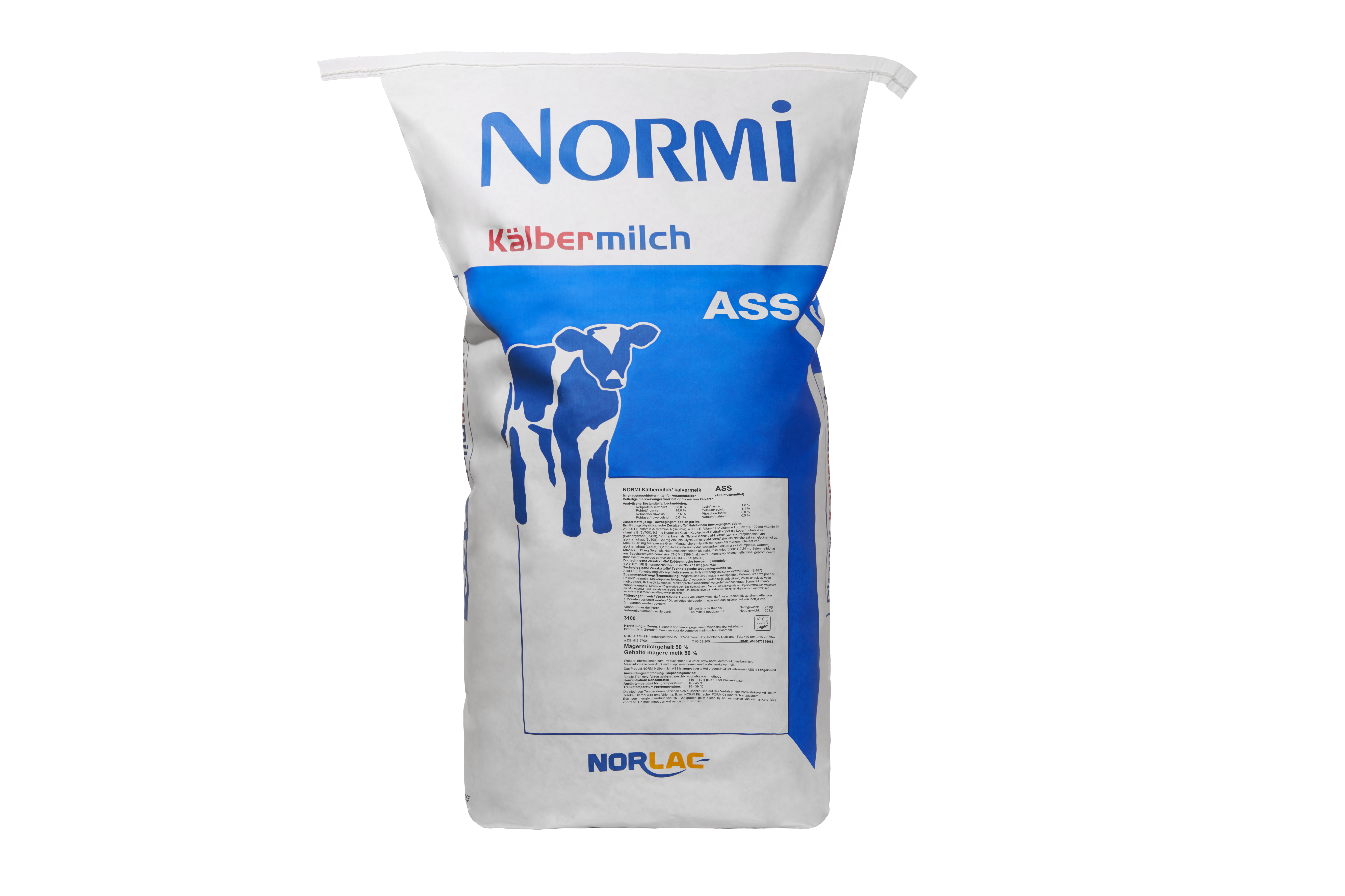 NORMI Kälbermilch ASS 25kg