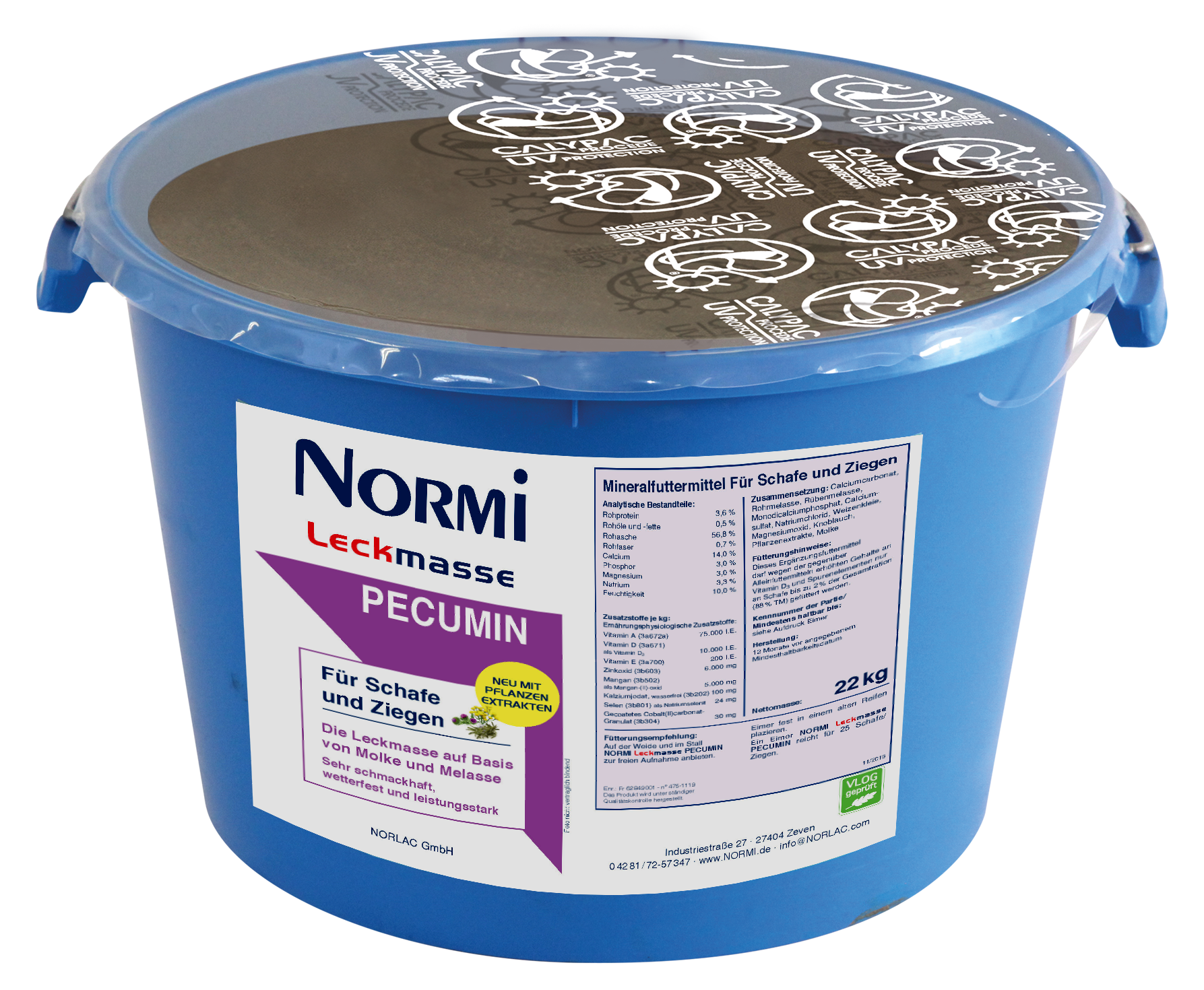 NORMI Leckmasse PECUMIN 22kg
